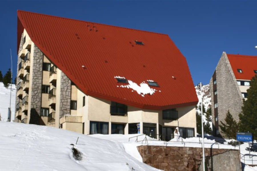 Viste Exterior Delphos Apart