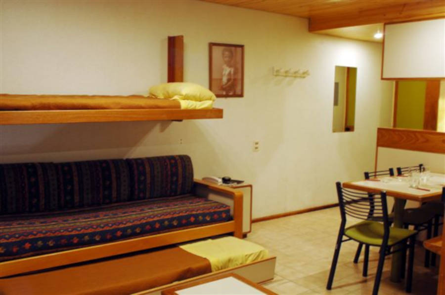 Living cocina departamento Delphos Apart